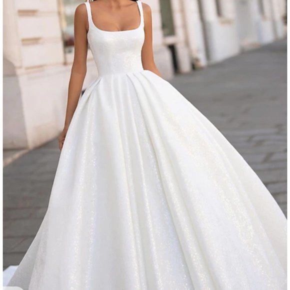 Lan Ting Bride Dresses & Skirts - **NWT** Lan Ting Bridal A-Line Satin Wedding Dress size 4